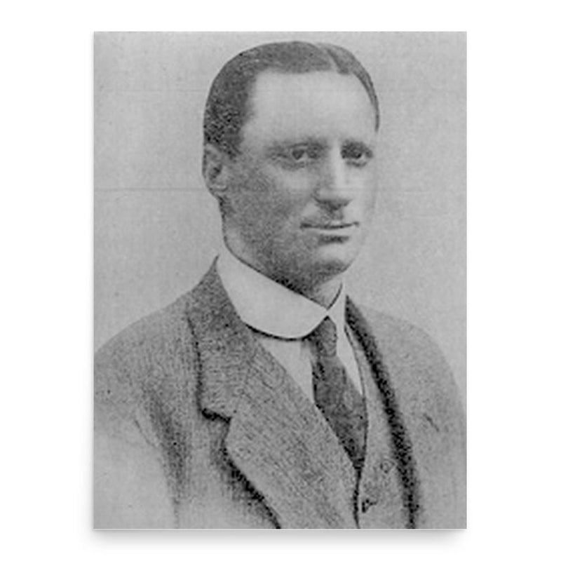 Ernest Bell poster print, in size 18x24 inches.