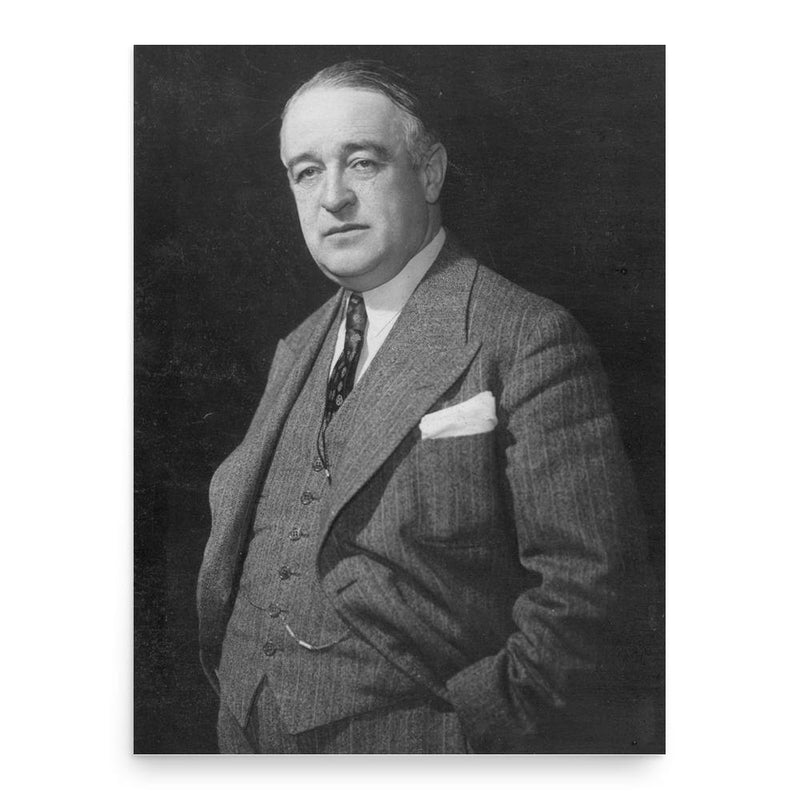 Ernest Bertrand poster print, in size 18x24 inches.