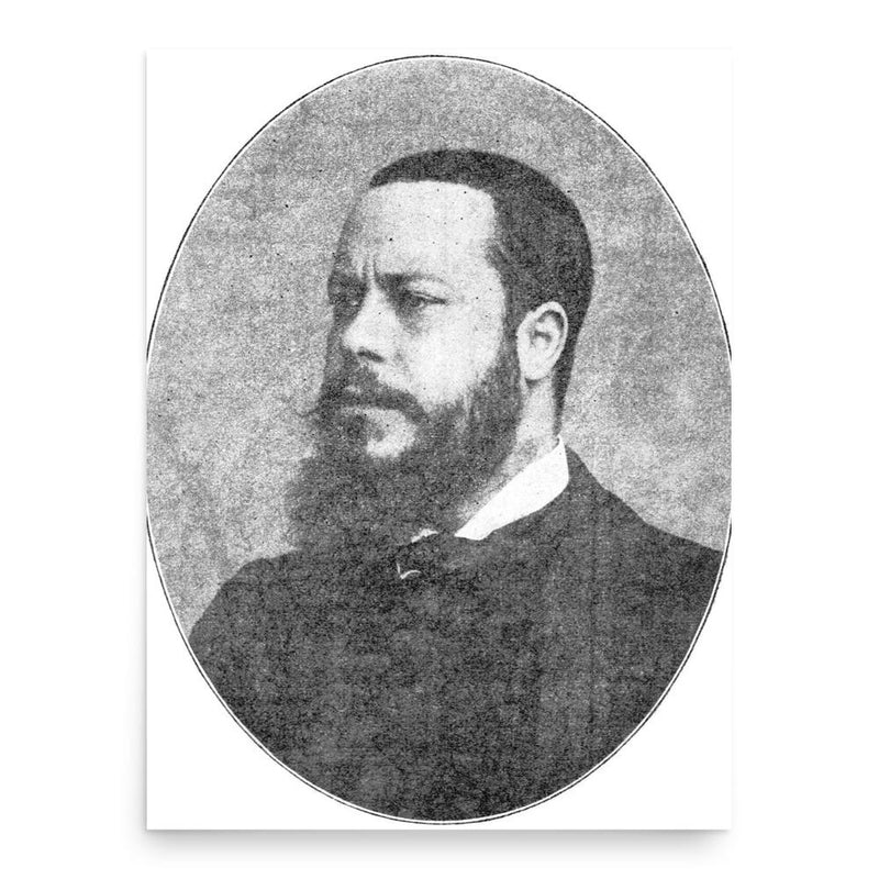 Ernest Billiet poster print, in size 18x24 inches.