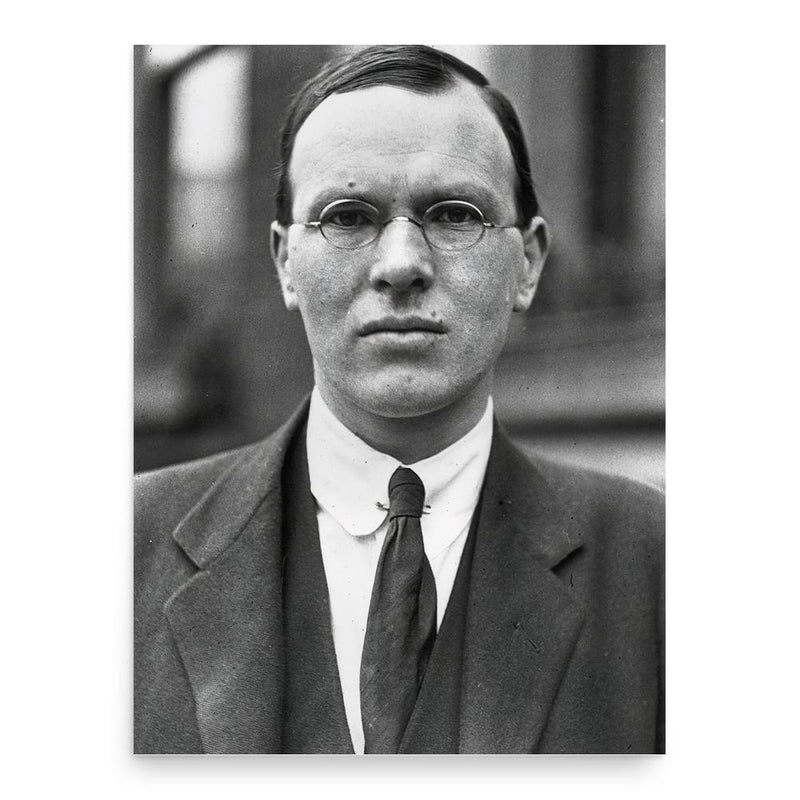 Ernest Blythe poster print, in size 18x24 inches.