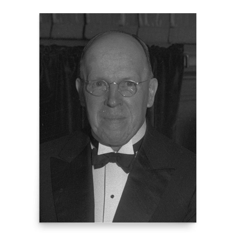 Ernest Carroll Moore poster print, in size 18x24 inches.