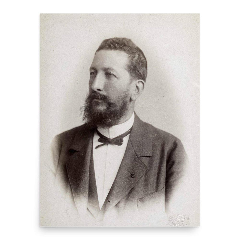 Ernest Chantre poster print, in size 18x24 inches.