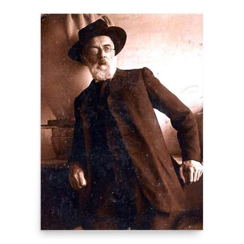 Ernest Chaplet poster print, in size 18x24 inches.