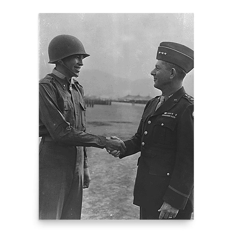 Ernest Childers poster print, in size 18x24 inches.