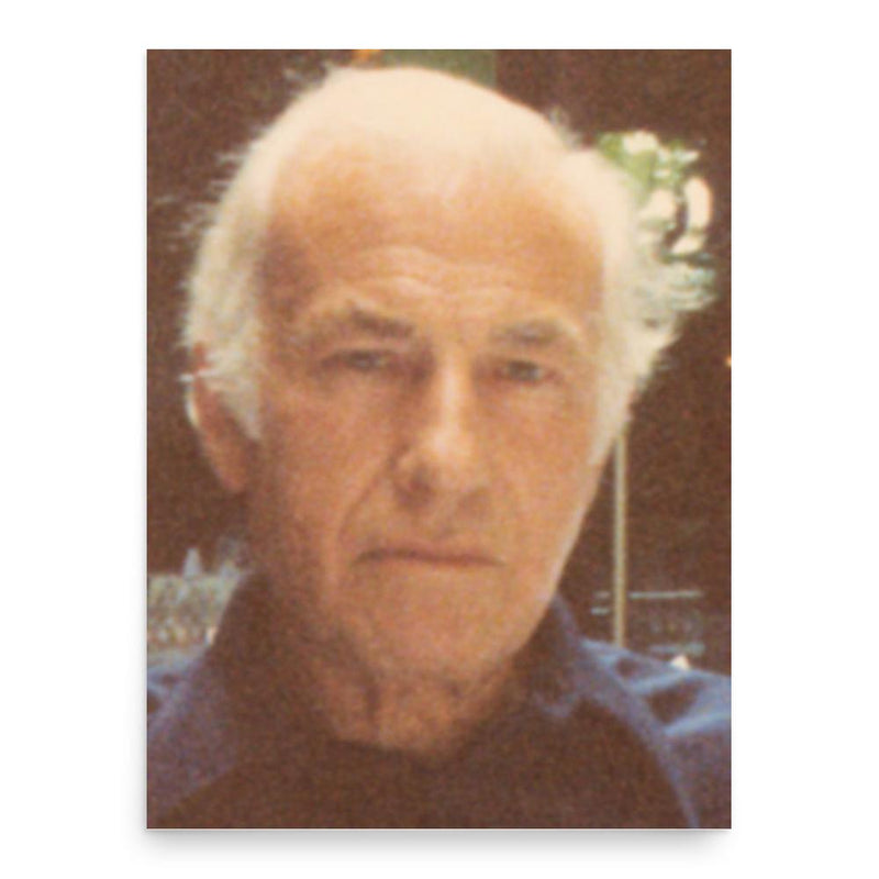 Ernest Clark poster print, in size 18x24 inches.