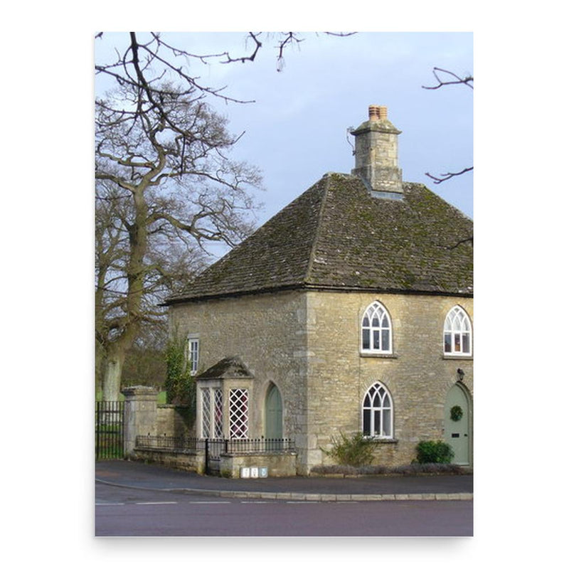 Ernest Cook poster print, in size 18x24 inches.