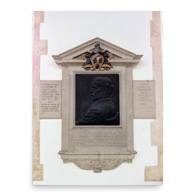 Ernest Crofts poster print, in size 18x24 inches.