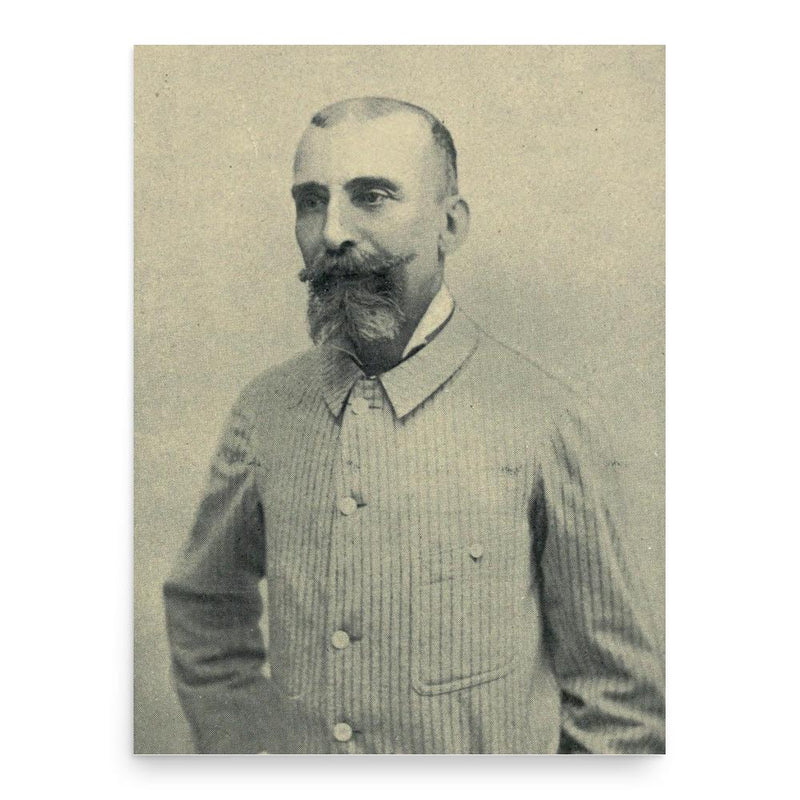 Ernest Daudet poster print, in size 18x24 inches.