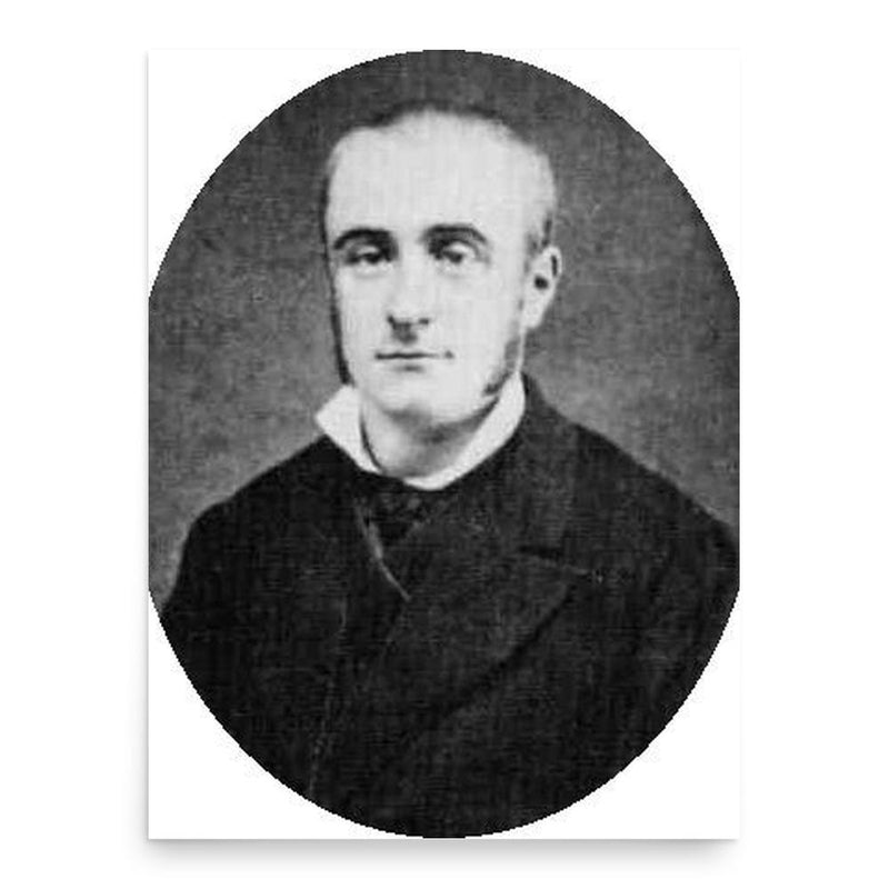 Ernest Delahaye poster print, in size 18x24 inches.