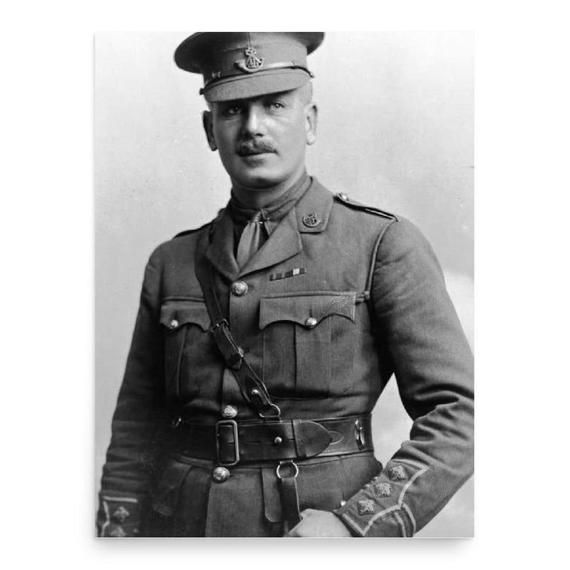 Ernest English poster print, in size 18x24 inches.