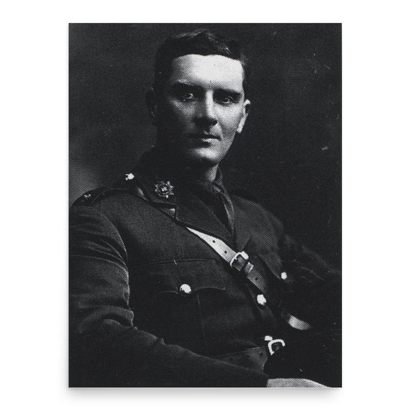 Ernest Farrar poster print, in size 18x24 inches.