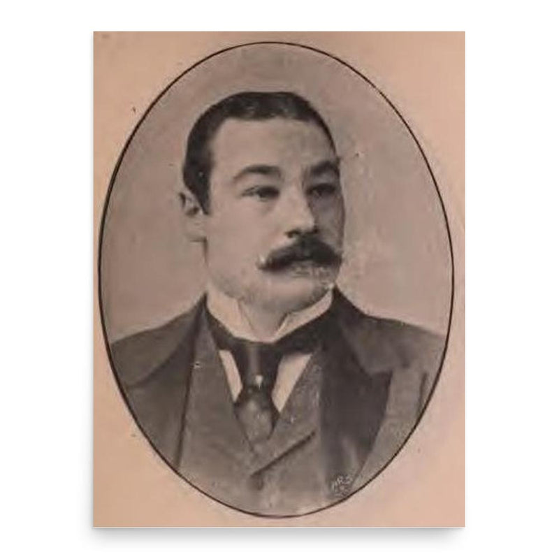 Ernest Flower poster print, in size 18x24 inches.