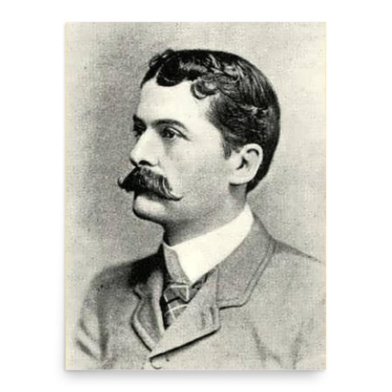 Ernest Ford poster print, in size 18x24 inches.