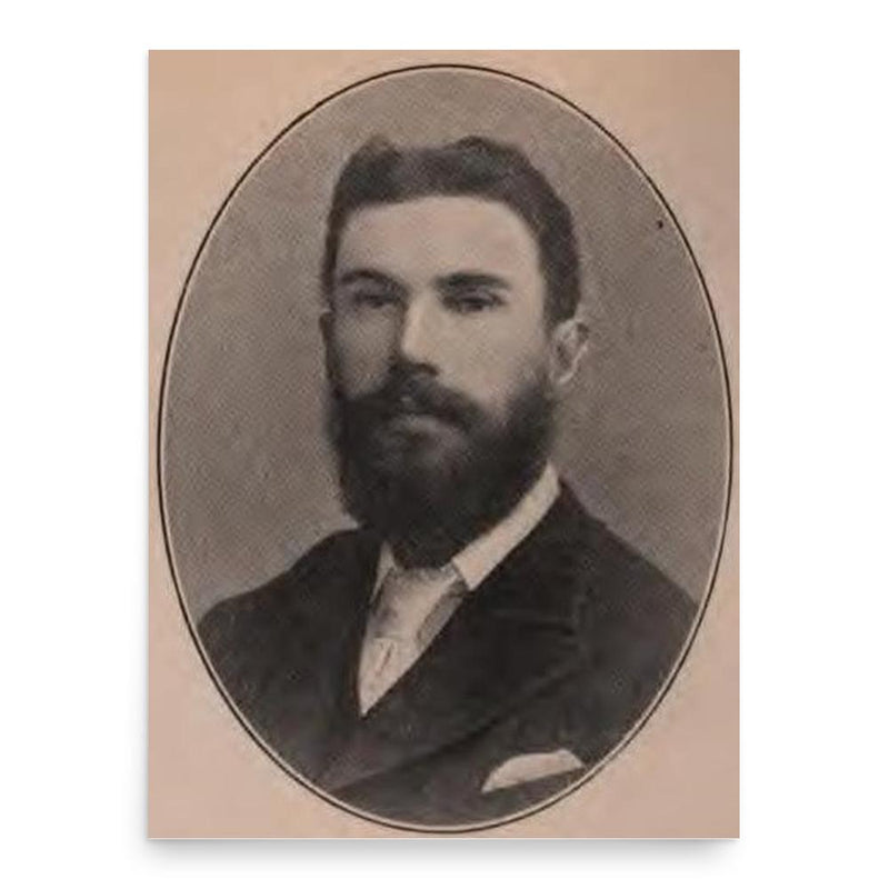 Ernest Gray poster print, in size 18x24 inches.