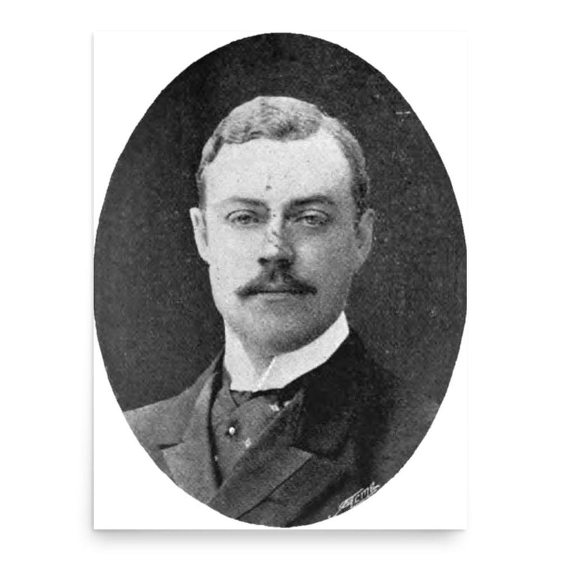 Ernest Hatch poster print, in size 18x24 inches.