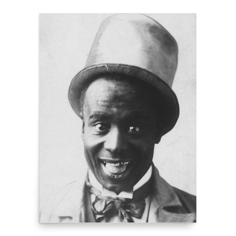 Ernest Hogan poster print, in size 18x24 inches.