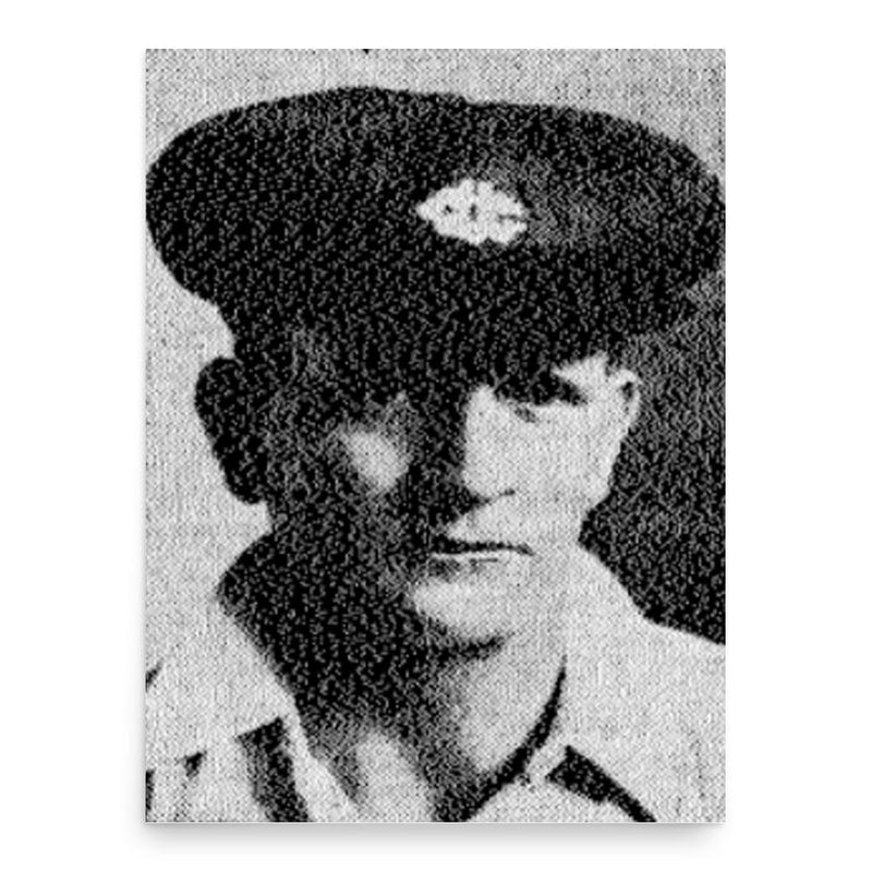 Ernest Horspool poster print, in size 18x24 inches.