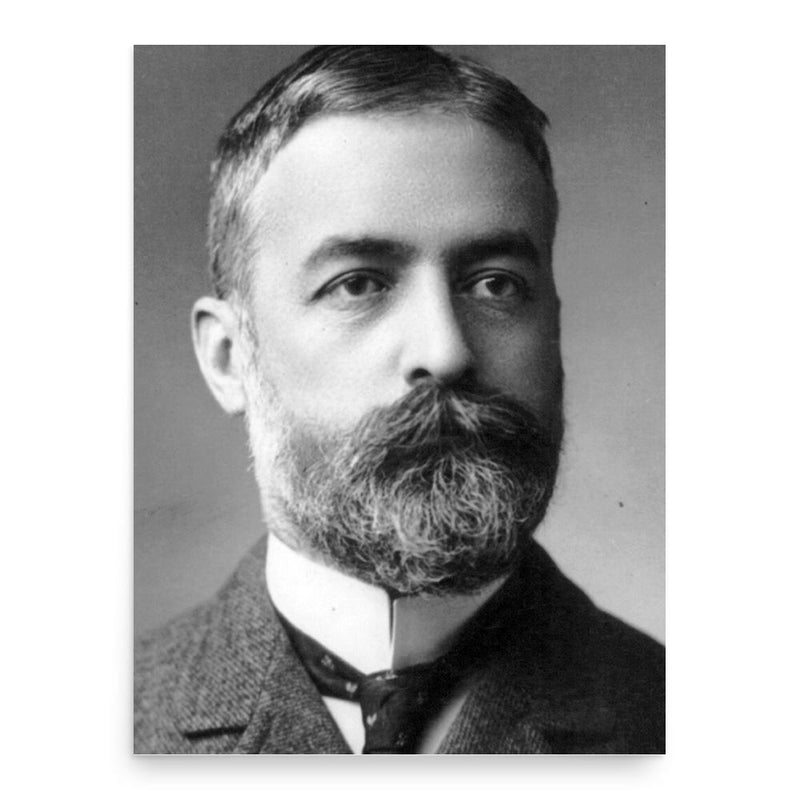 Ernest Howard Crosby poster print, in size 18x24 inches.