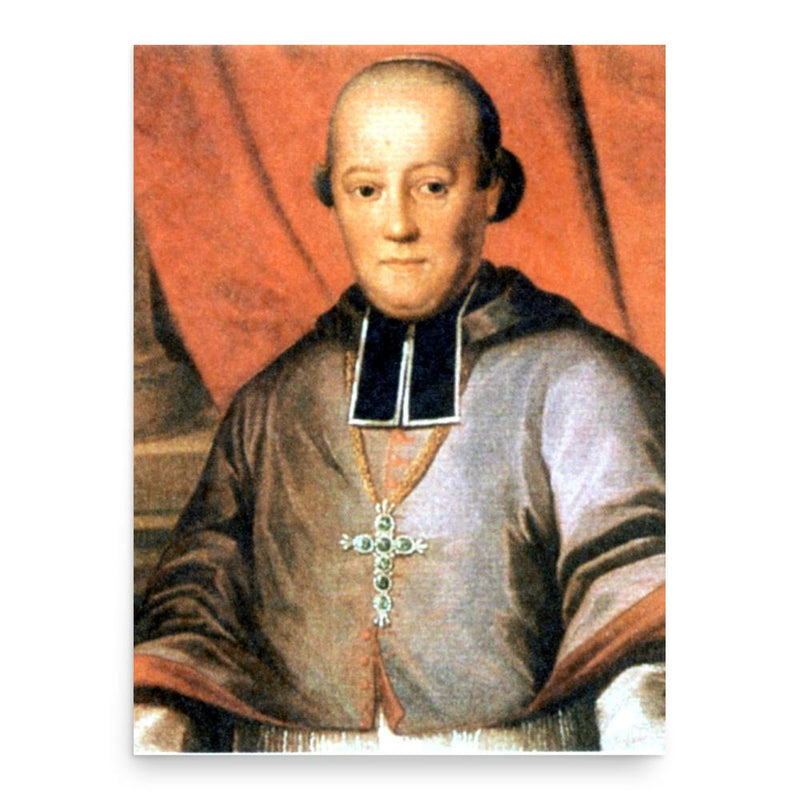 Ernest Johann Nepomuk poster print, in size 18x24 inches.