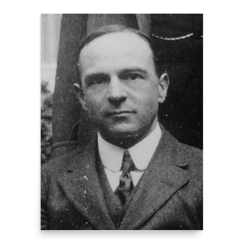 Ernest Jones poster print, in size 18x24 inches.