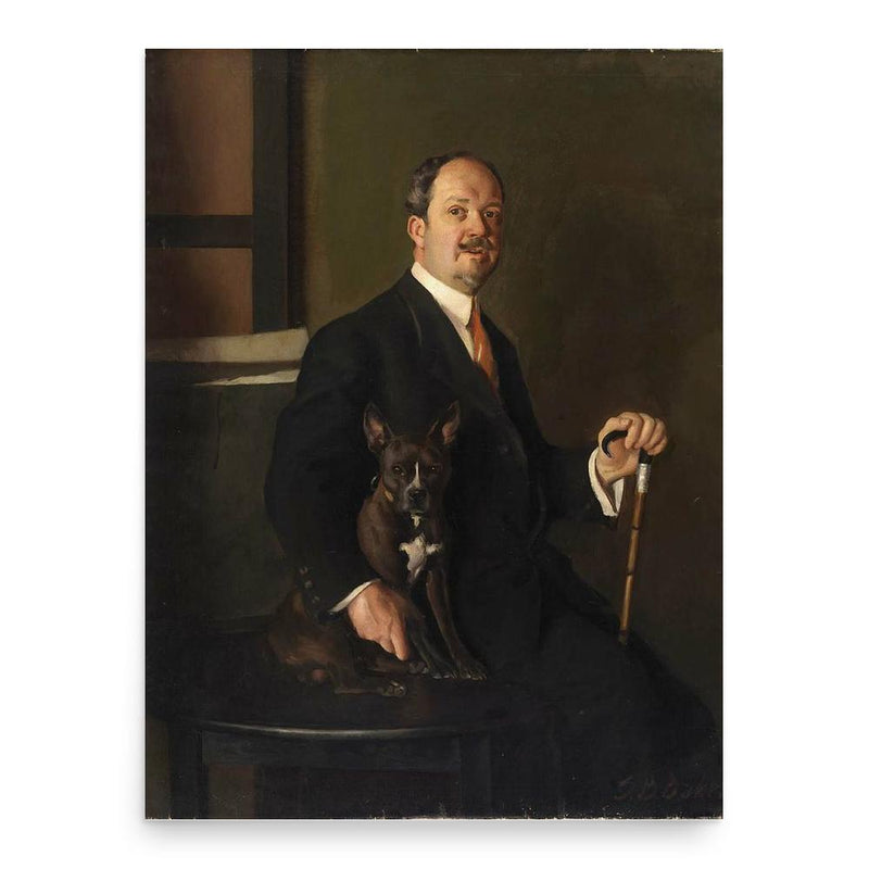 Ernest Lee Major poster print, in size 18x24 inches.