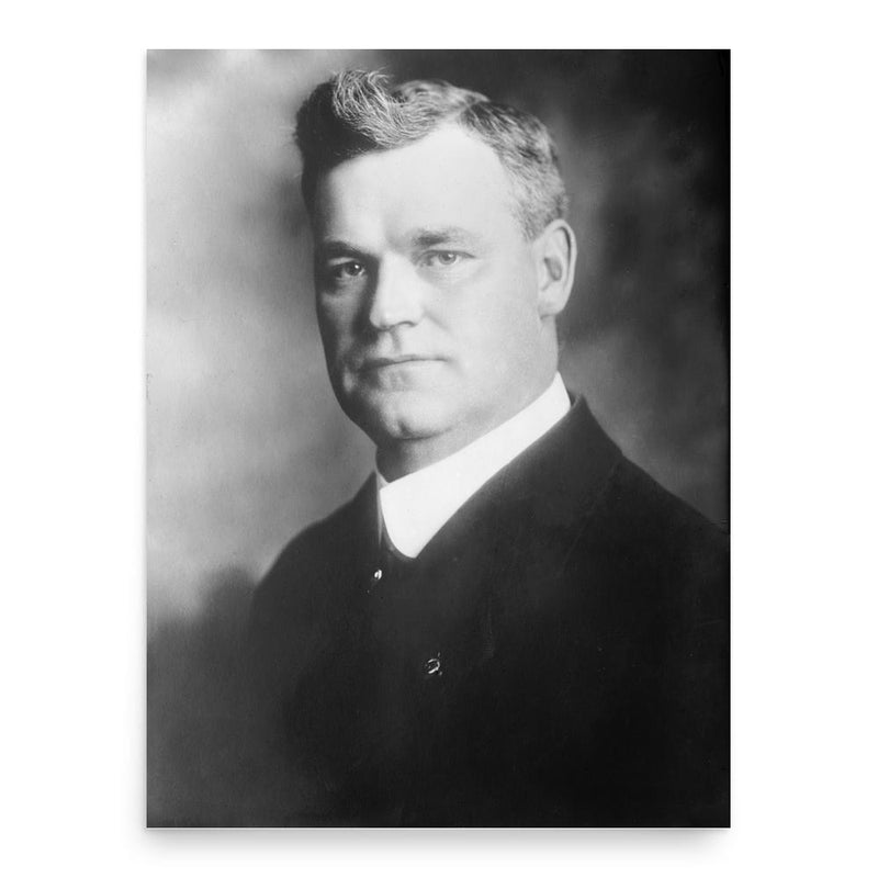 Ernest Lister poster print, in size 18x24 inches.