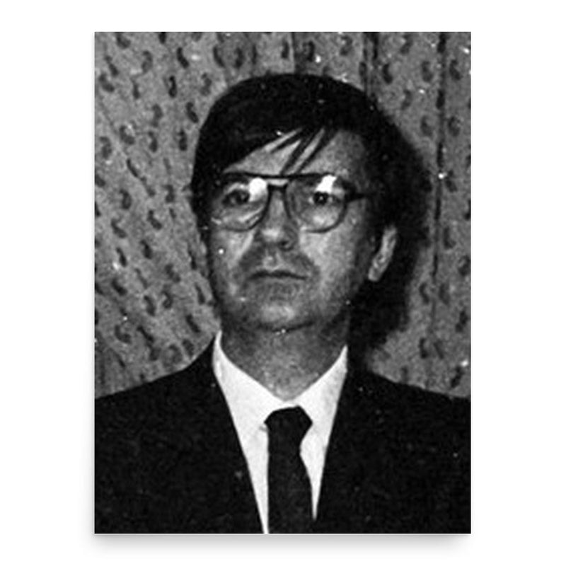 Ernest Lluch poster print, in size 18x24 inches.