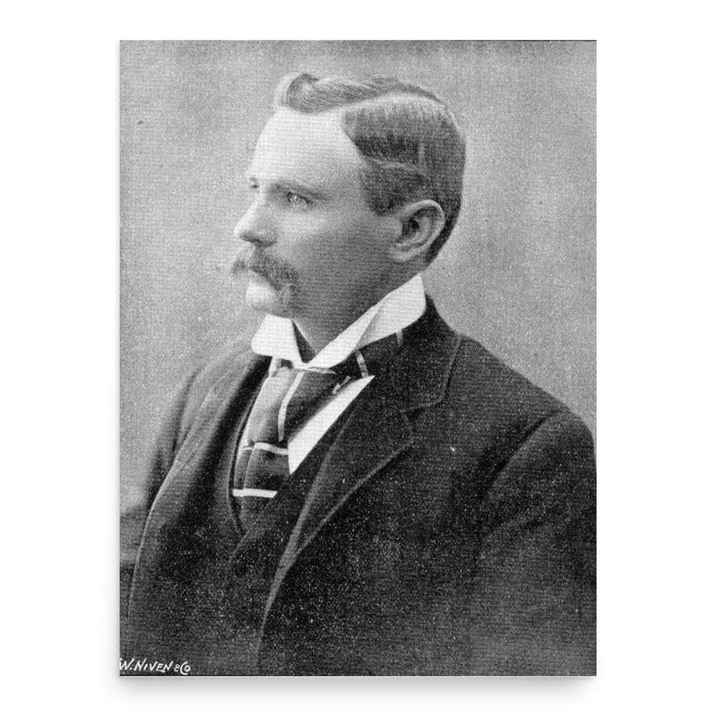 Ernest Locke poster print, in size 18x24 inches.