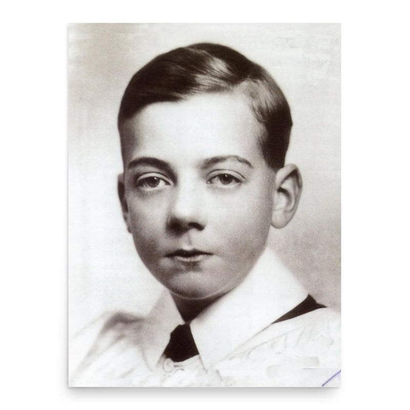 Ernest Lough poster print, in size 18x24 inches.