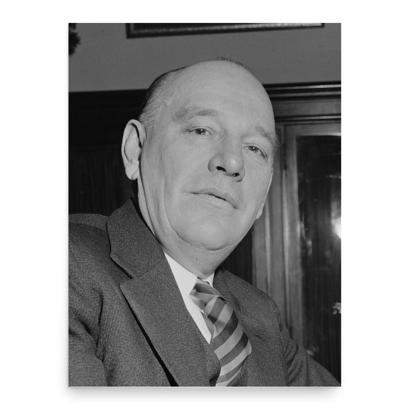 Ernest Lundeen poster print, in size 18x24 inches.