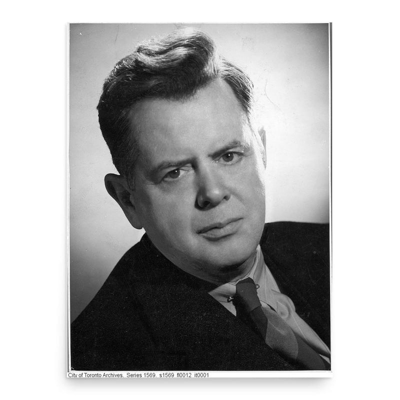 Ernest MacMillan poster print, in size 18x24 inches.