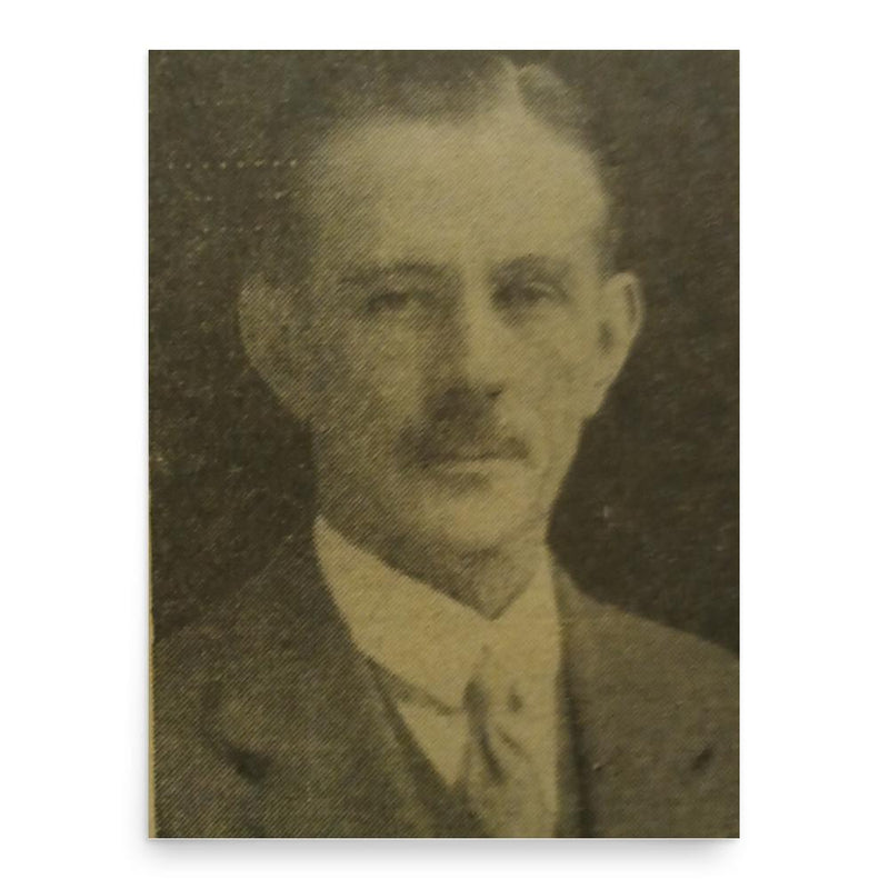 Ernest Macnaghten poster print, in size 18x24 inches.