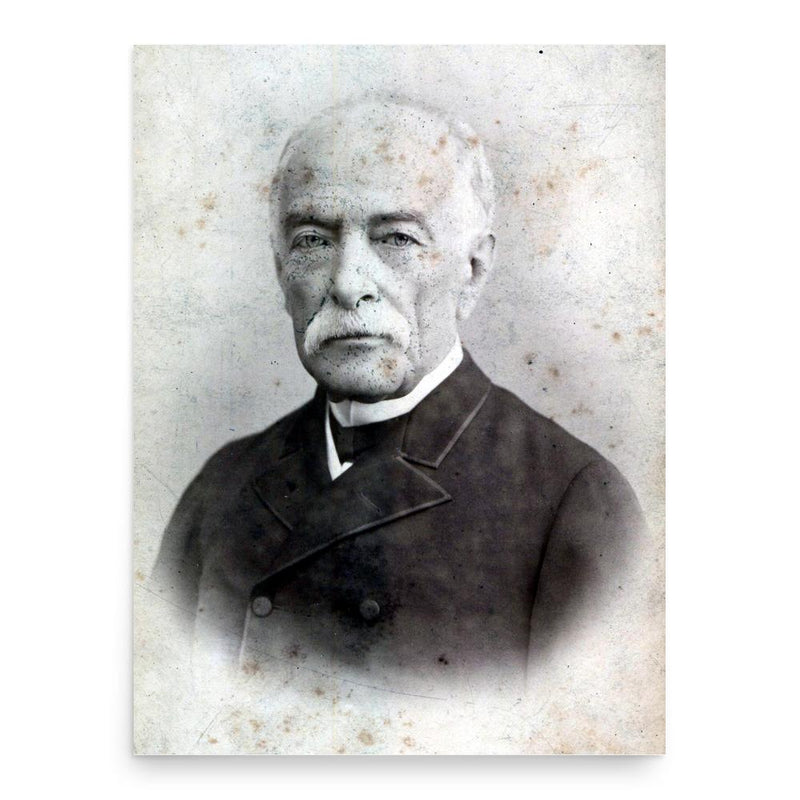 Ernest Malinowski poster print, in size 18x24 inches.