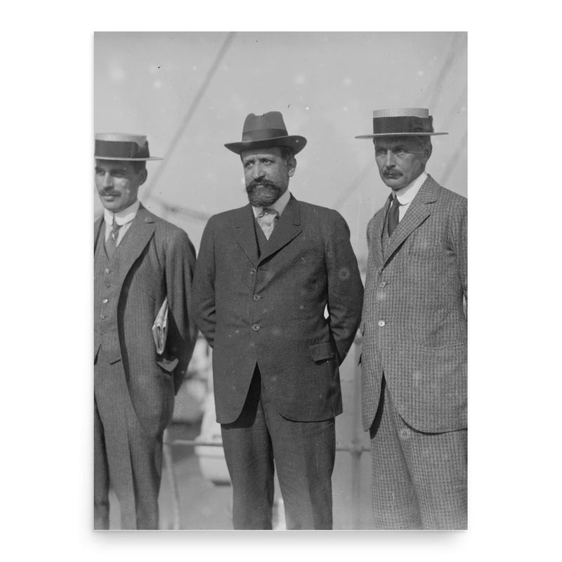 Ernest Mallet poster print, in size 18x24 inches.