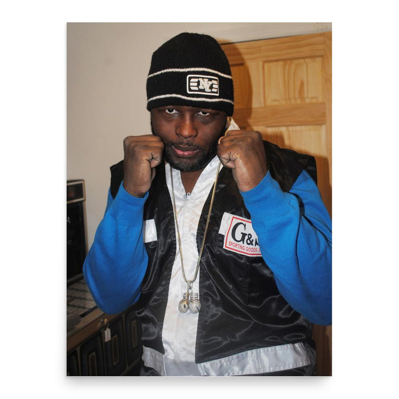 Ernest Mateen poster print, in size 18x24 inches.