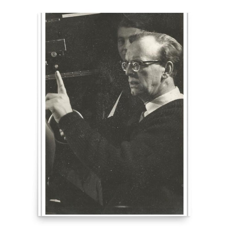 Ernest Morris poster print, in size 18x24 inches.