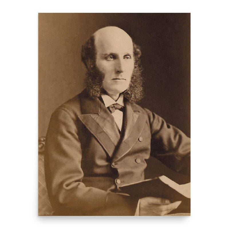 Ernest Noel poster print, in size 18x24 inches.