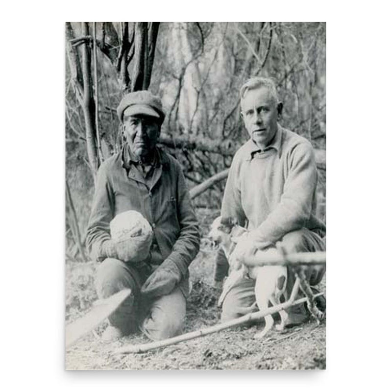 Ernest Oberholtzer poster print, in size 18x24 inches.