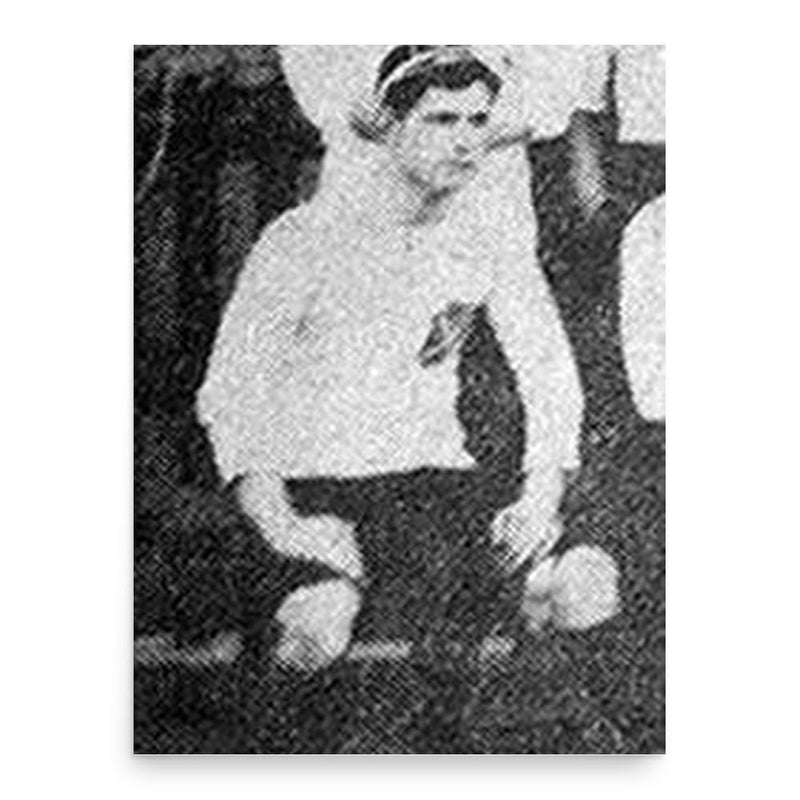 Ernest Olver poster print, in size 18x24 inches.