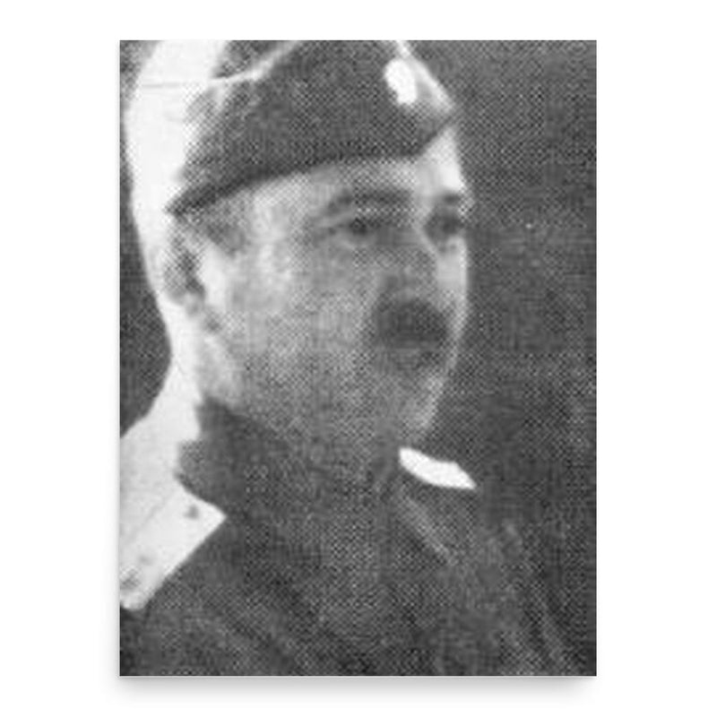 Ernest Peterlin poster print, in size 18x24 inches.