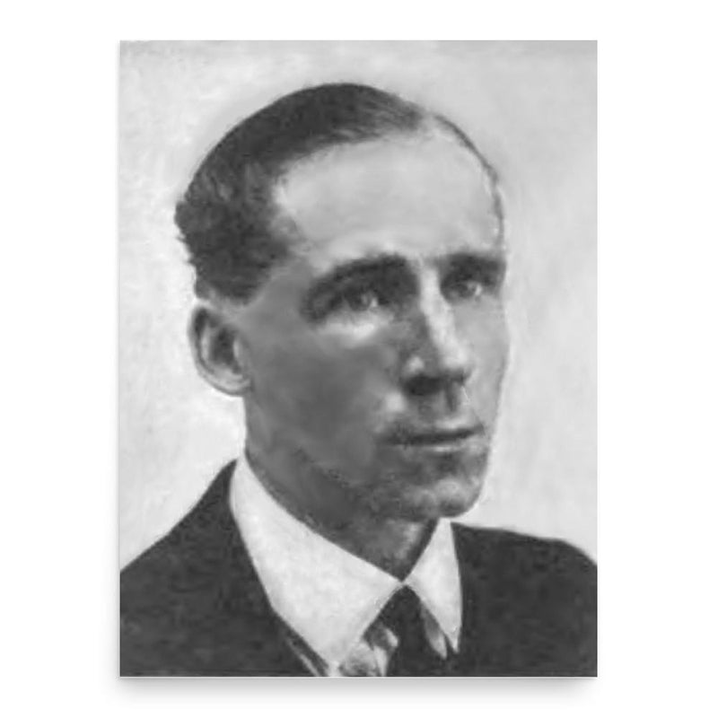 Ernest Raymond poster print, in size 18x24 inches.