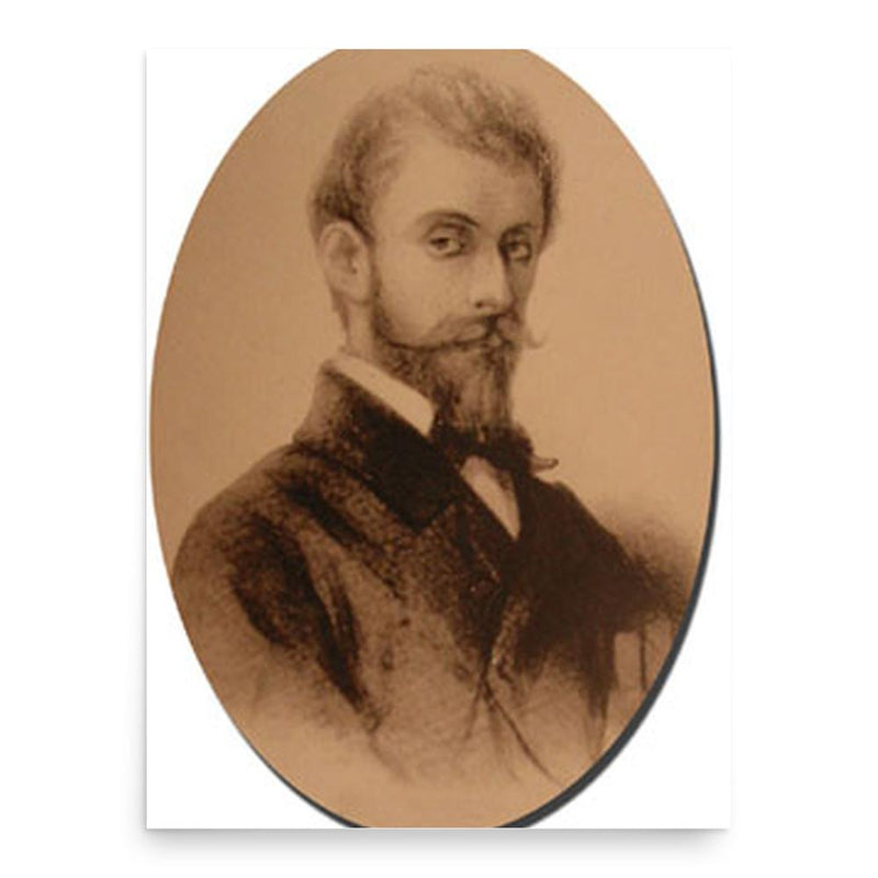 Ernest Reyer poster print, in size 18x24 inches.