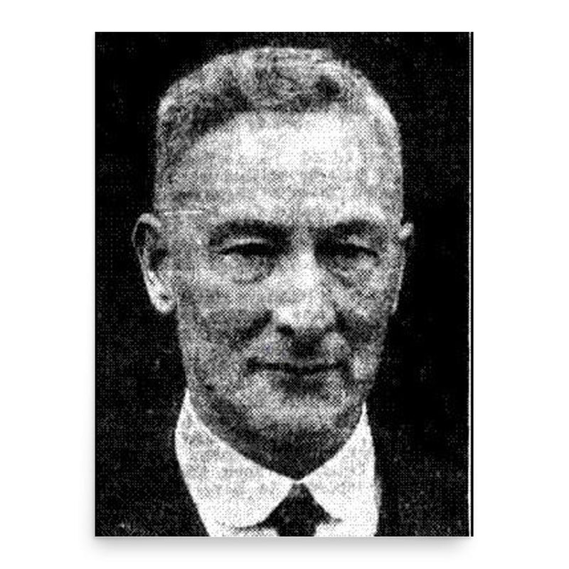 Ernest Riddle poster print, in size 18x24 inches.