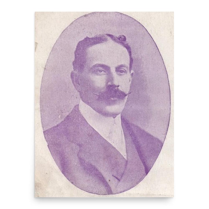 Ernest Soares poster print, in size 18x24 inches.