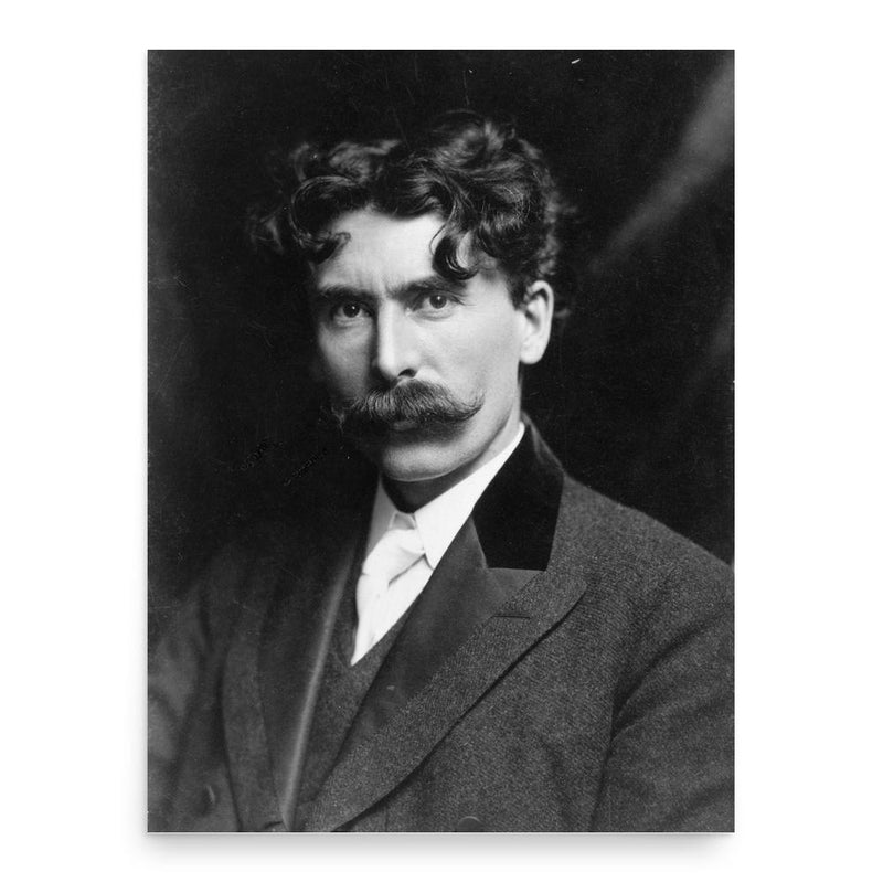 Ernest Thompson Seton poster print, in size 18x24 inches.