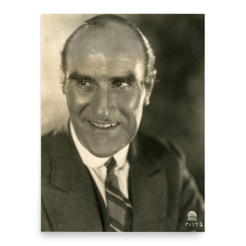 Ernest Torrence poster print, in size 18x24 inches.