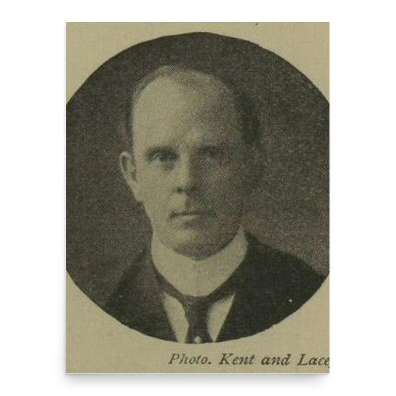 Ernest Villiers poster print, in size 18x24 inches.