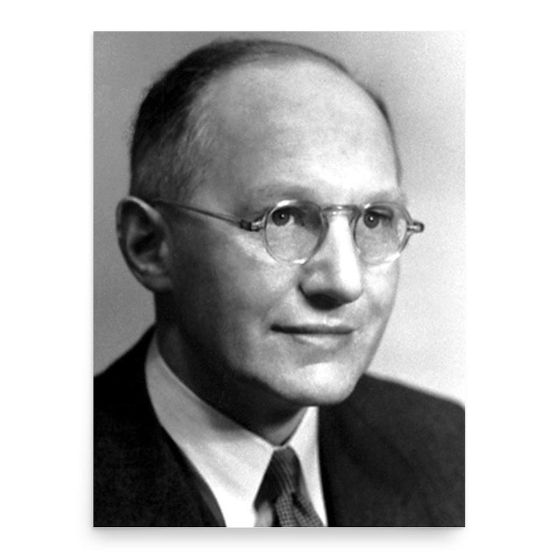 Ernest Walton poster print, in size 18x24 inches.