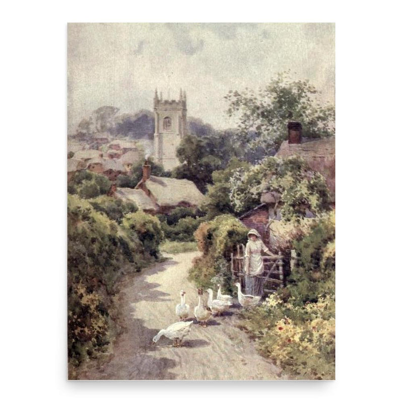 Ernest William Haslehust poster print, in size 18x24 inches.