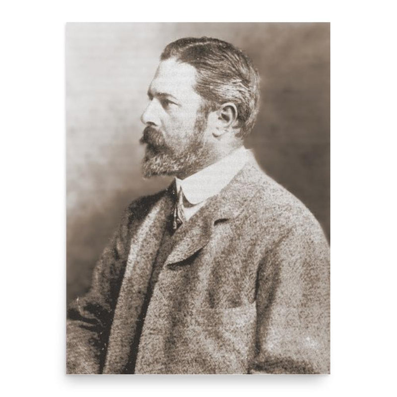 Ernest William Lyons Holt poster print, in size 18x24 inches.